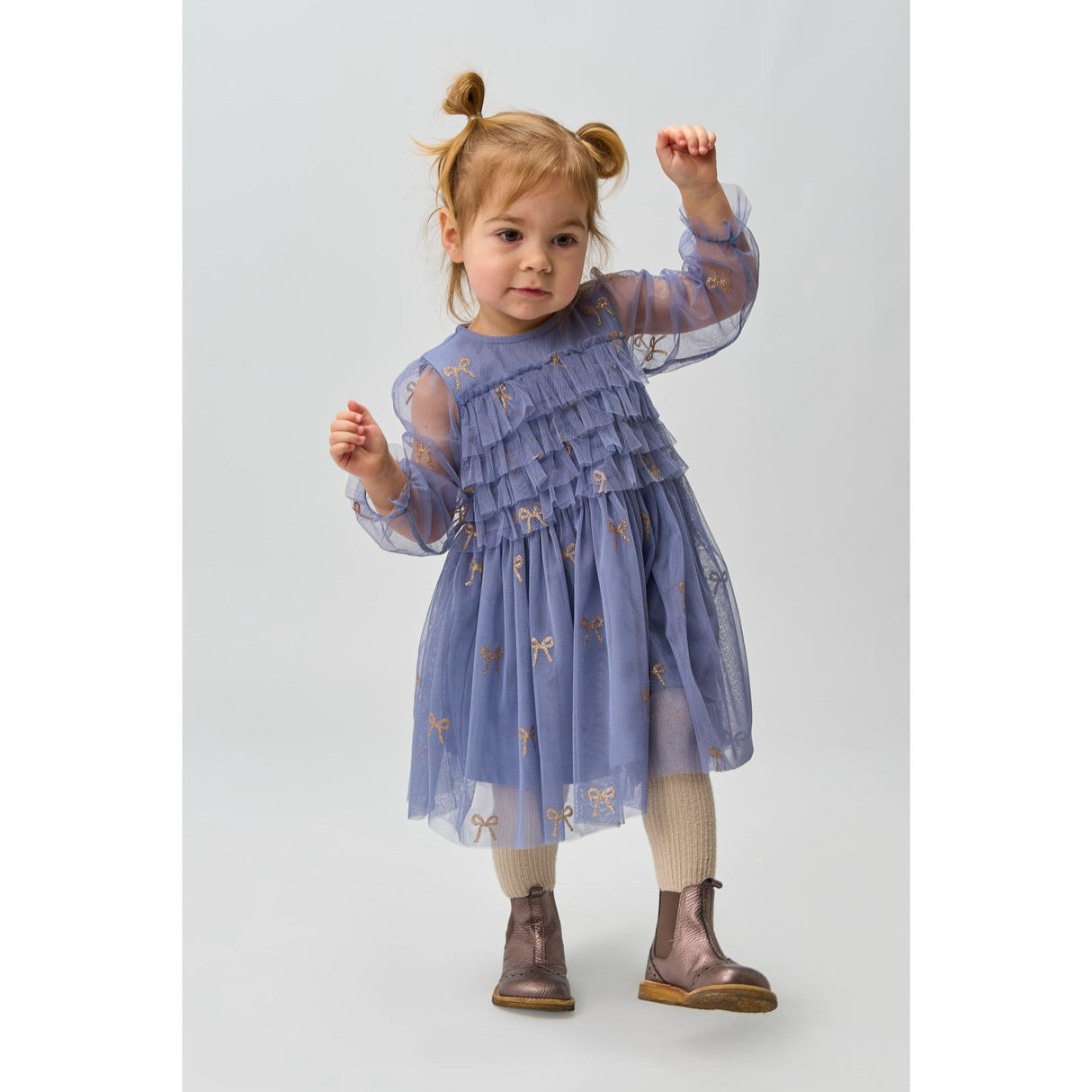 THE NEW Siblings Tempest AOP Runa L_S Dress