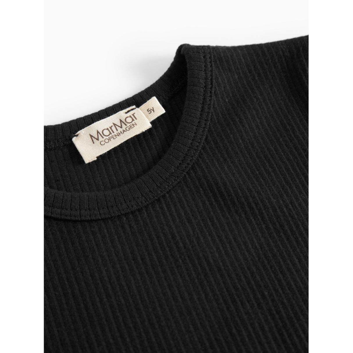 MarMar Modal Black Plain T-shirt