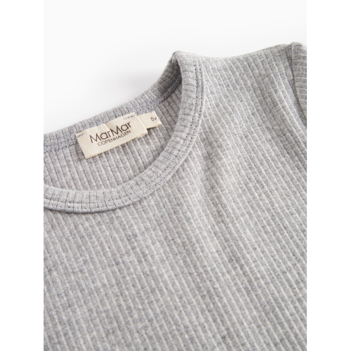 MarMar Modal Melange Light Grey Melange Plain Blouse
