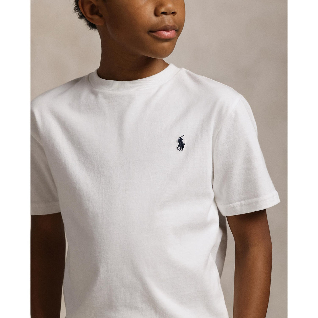 Polo Ralph Lauren Boy Short Sleeved T-shirt White