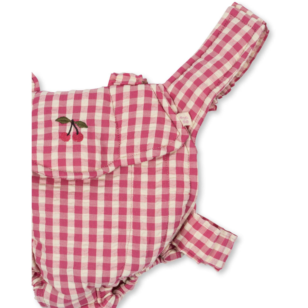 Konges Sløjd Bubblegum Check Doll Carrier