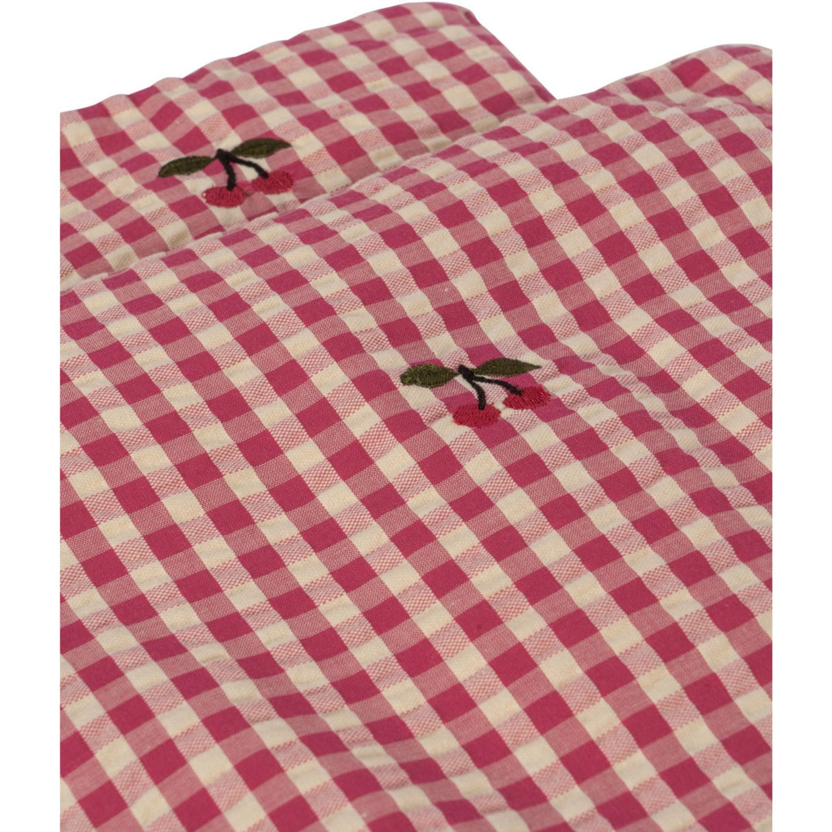 Konges Sløjd Bubblegum Check Doll Bedding