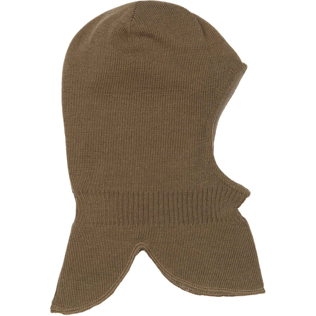 Mikk-Line Chocolate Chip Knitted Balaclava With Wool & Windstop