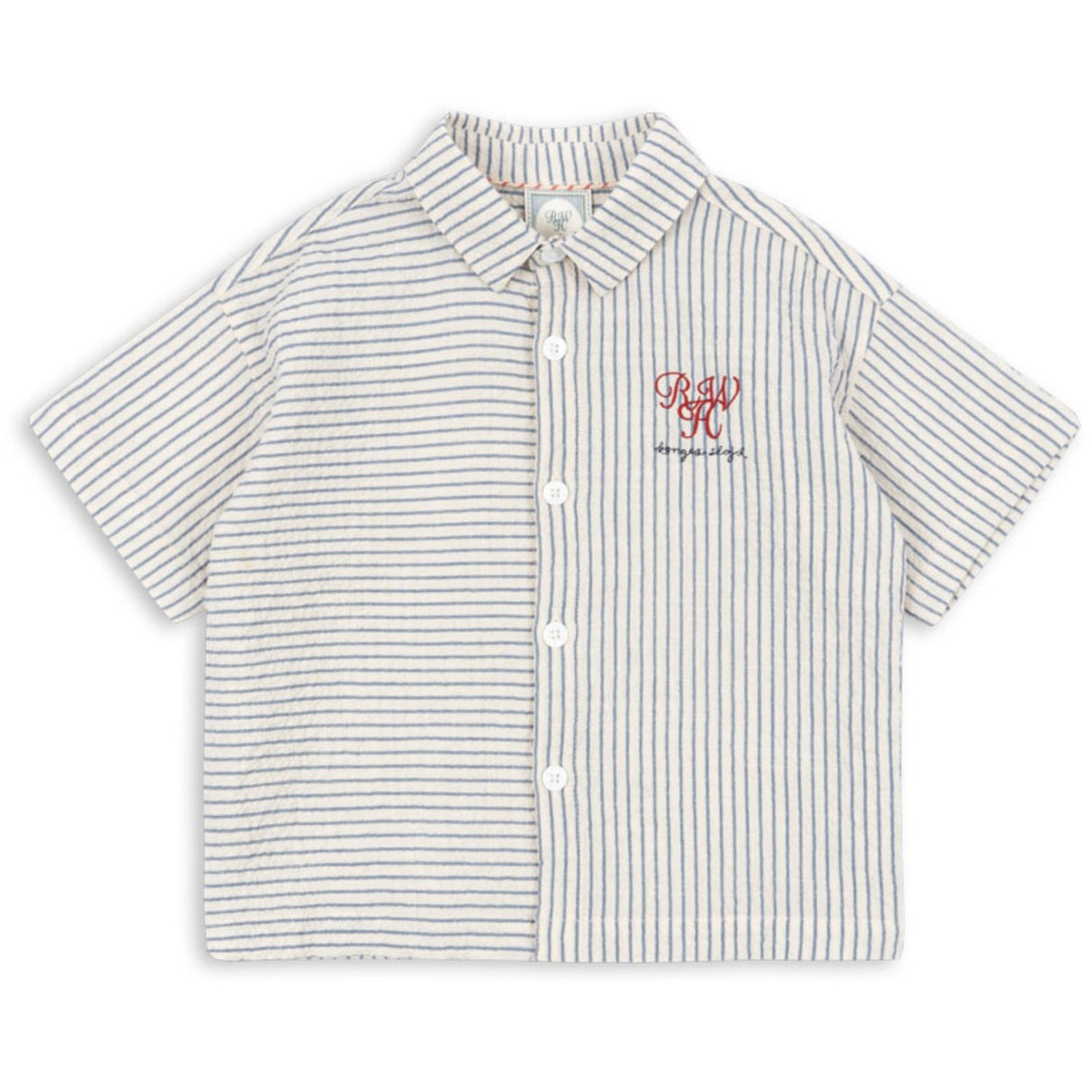 Konges Sløjd Stripe Bluie RHW X KS Duo Shirt Gots