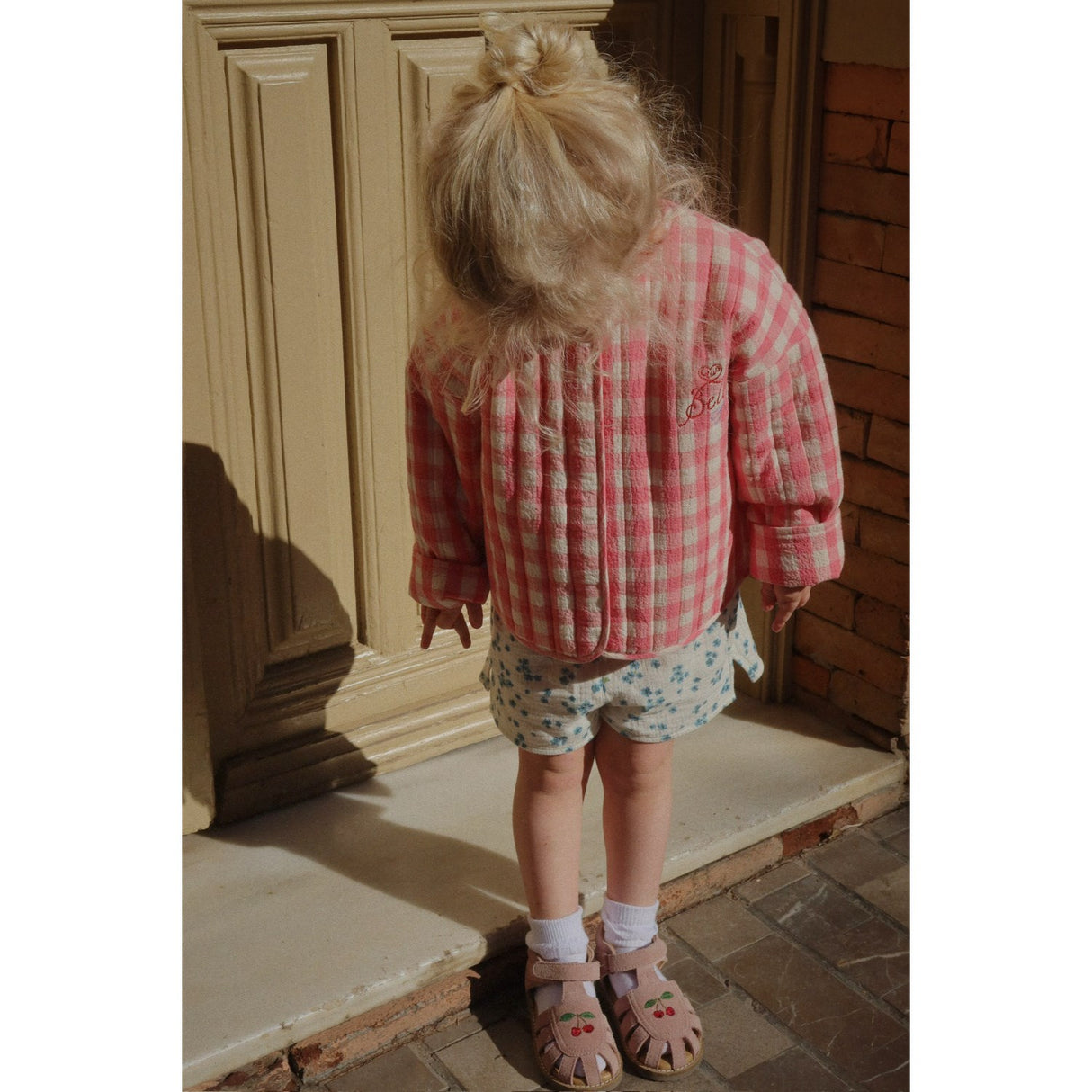 Konges Sløjd Peach Blossom Check RHW X KS Bella Jacket