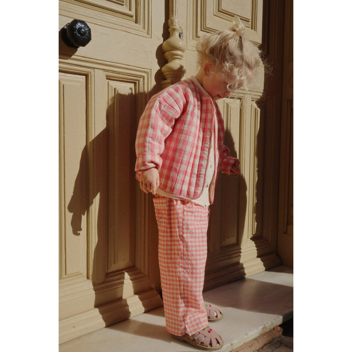 Konges Sløjd Peach Blossom Check RHW X KS Bella Jacket