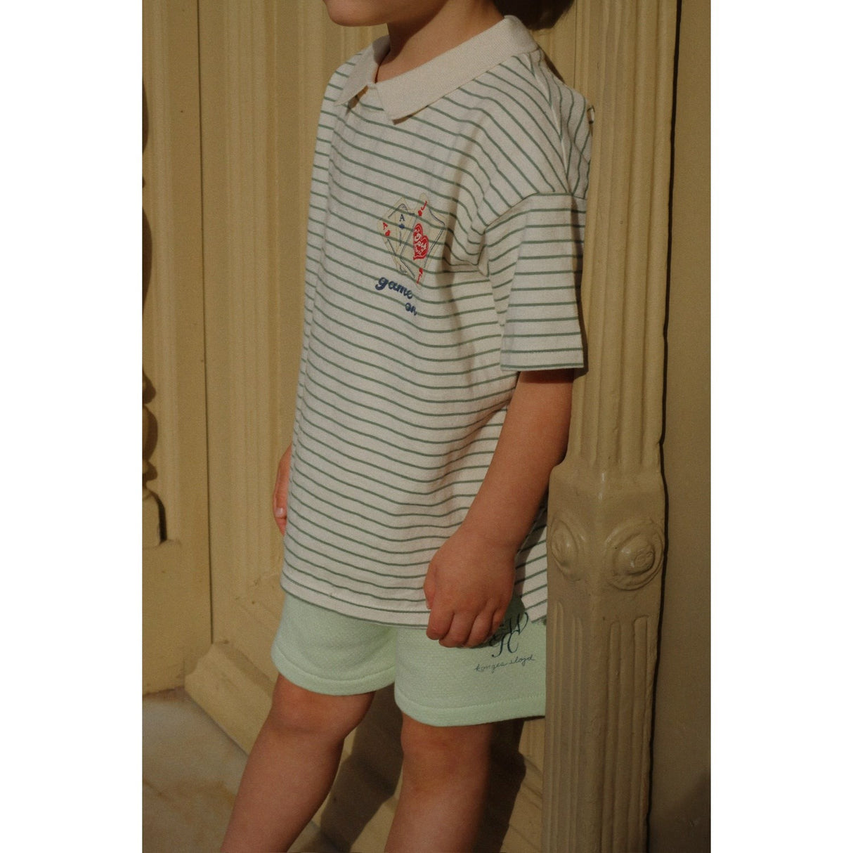 Konges Sløjd Meadow Mist RHW X KS Mono Shorts Gots