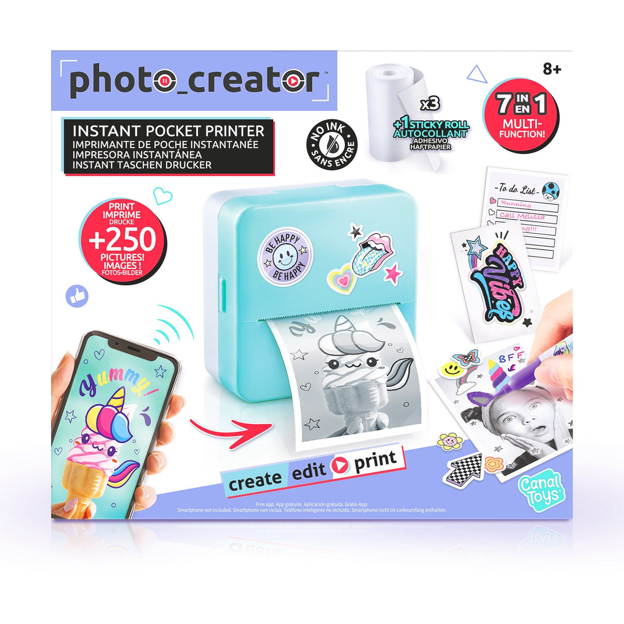 Studio Creator Photo Creator Instant Pocket Printer