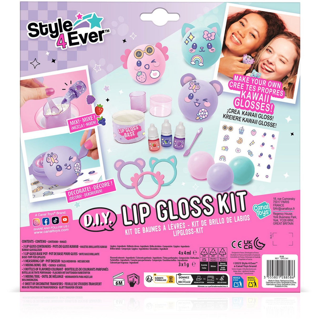 Style 4 Ever Diy Lip Balm Kit Kawai Style