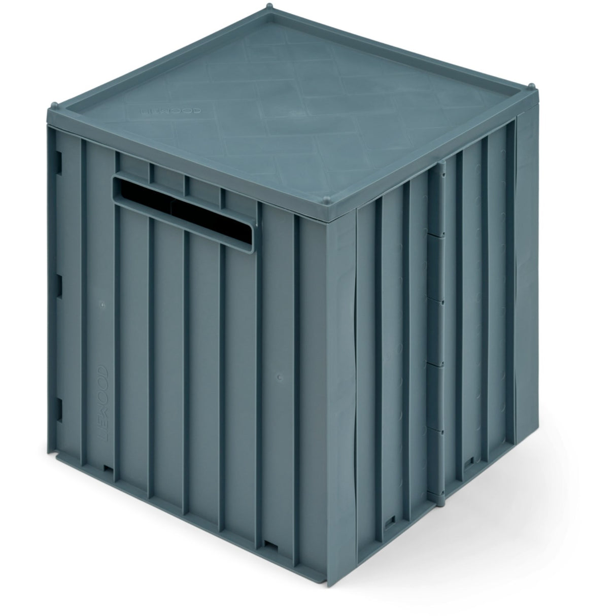 LIEWOOD Whale Blue Elijah Storage Box W. Lid