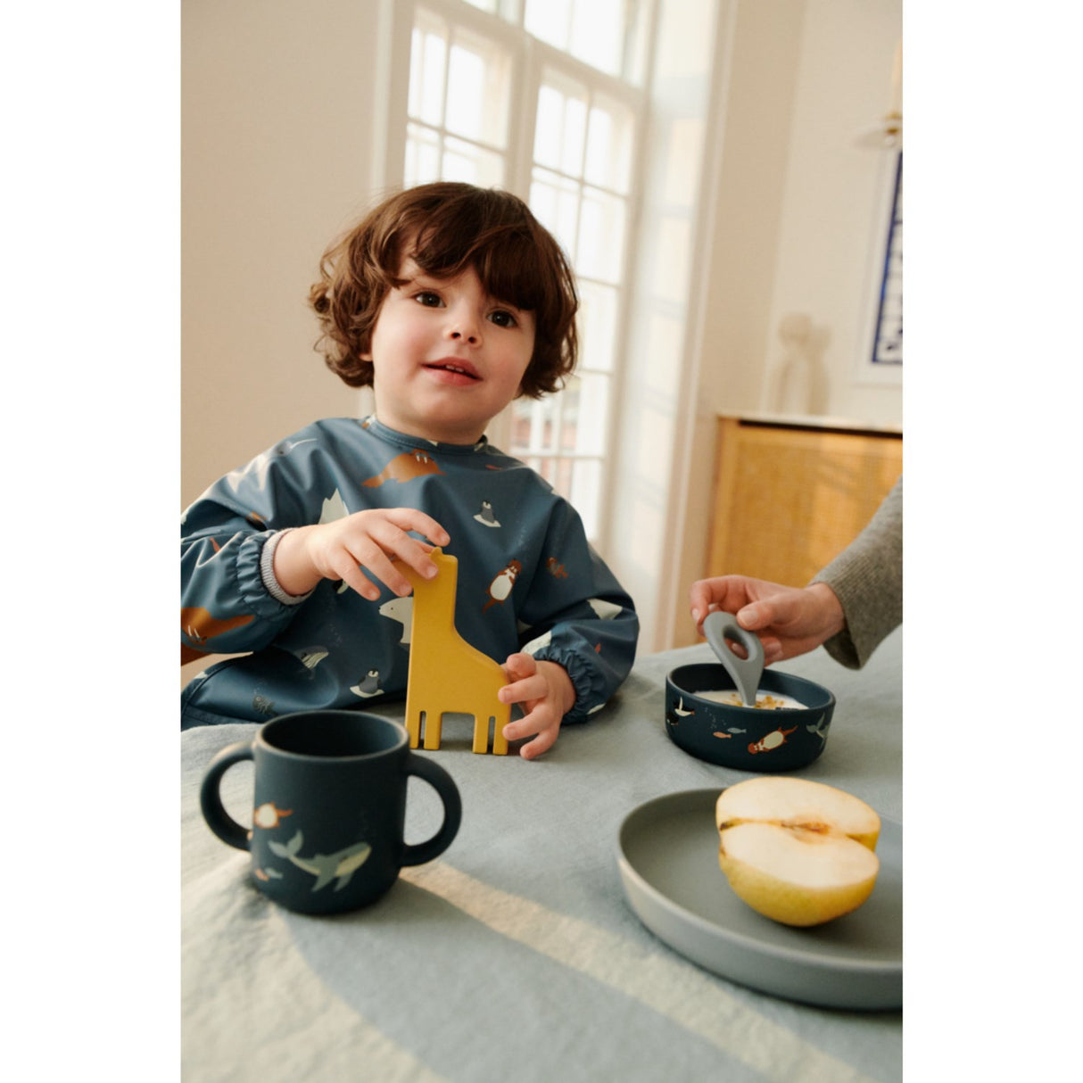 LIEWOOD Arctic Sea / Ocean View Vivi Printed Tableware Set