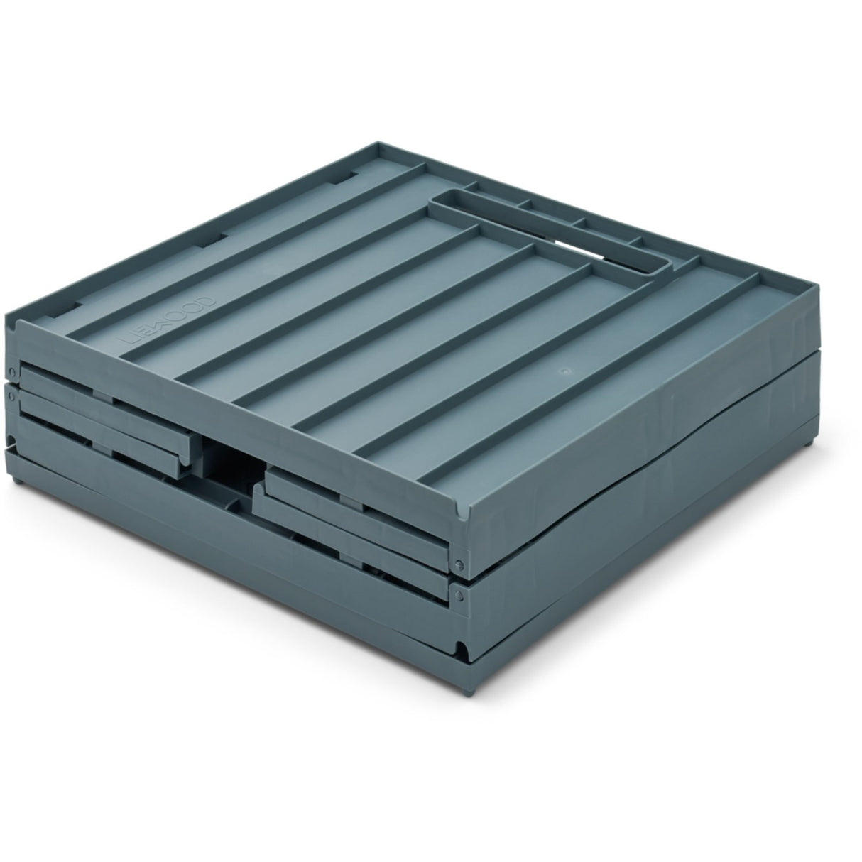 LIEWOOD Whale Blue Elijah Storage Box W. Lid