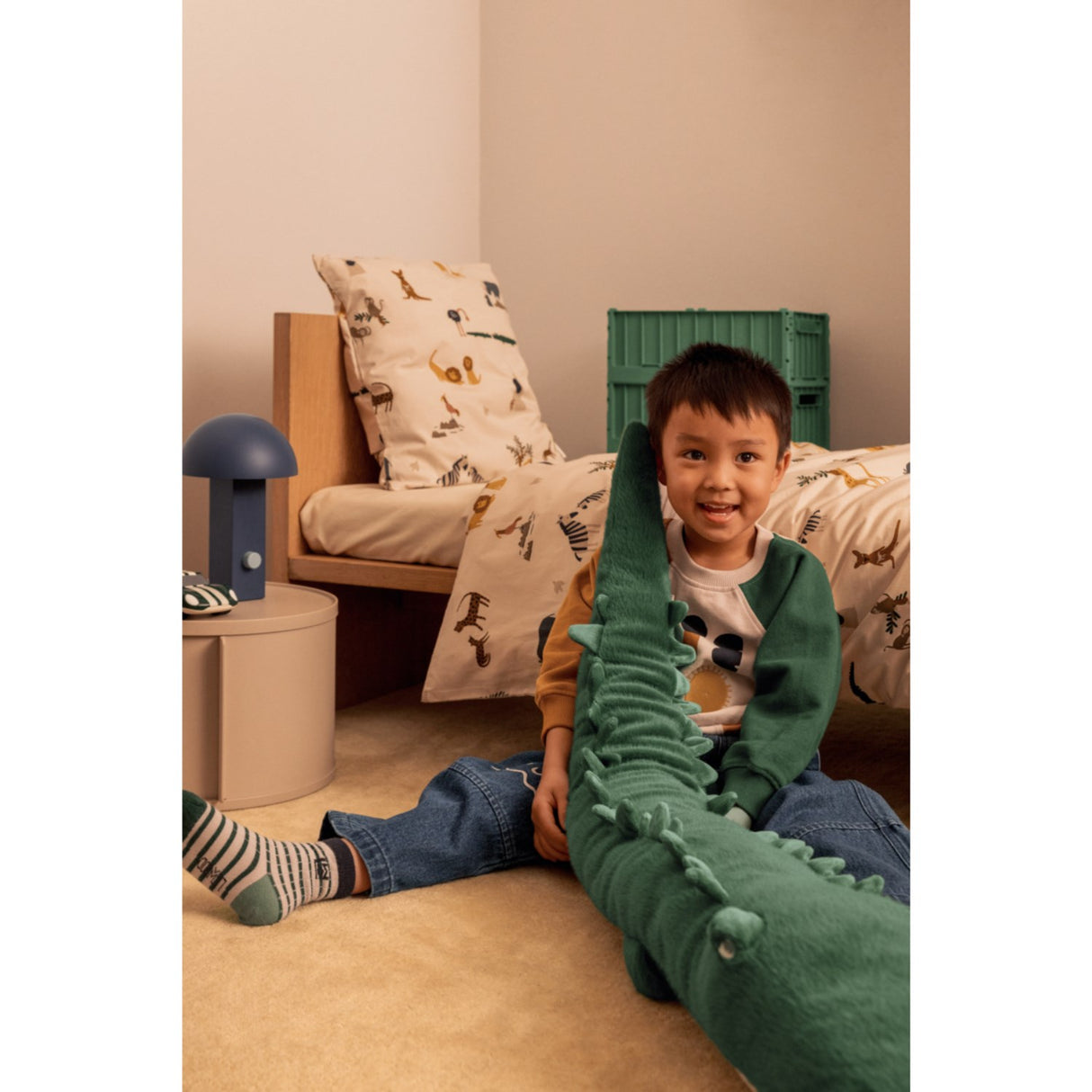 LIEWOOD Garden Green Brayden Carlos Crocodile Teddy