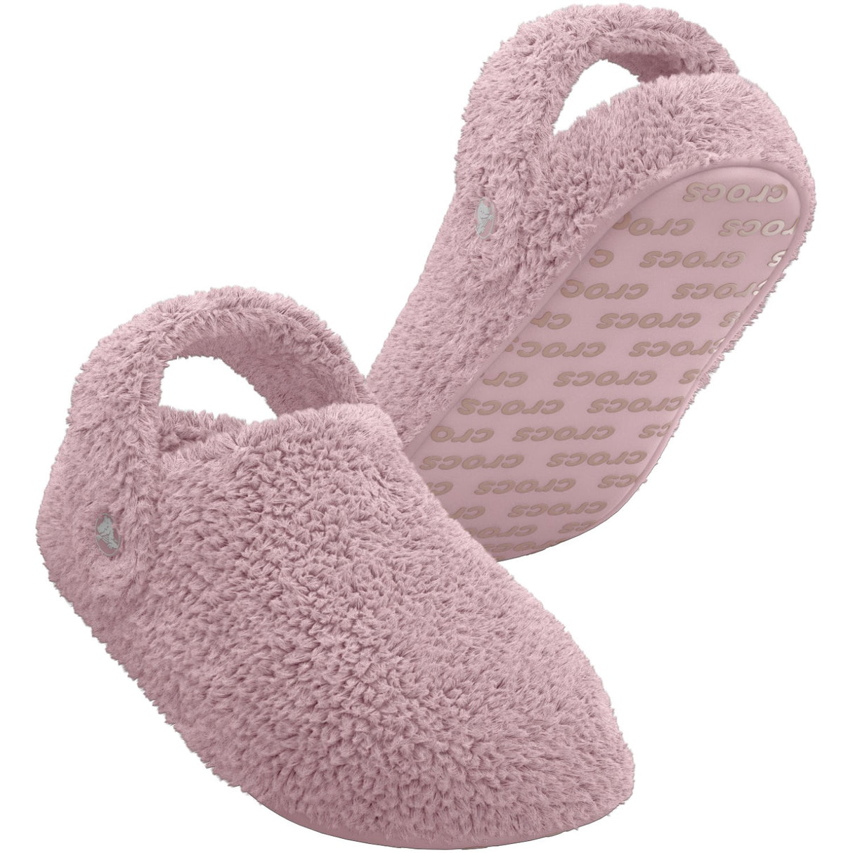 Crocs Pink Milk Classic Cozzzy Slipper