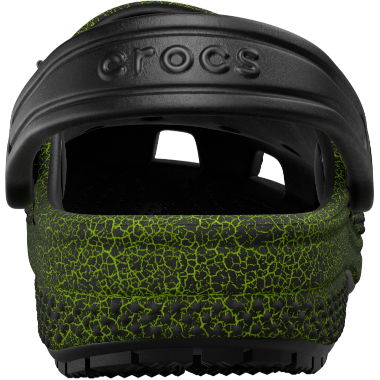 Crocs Black Classic IAM Scary Dino Clog