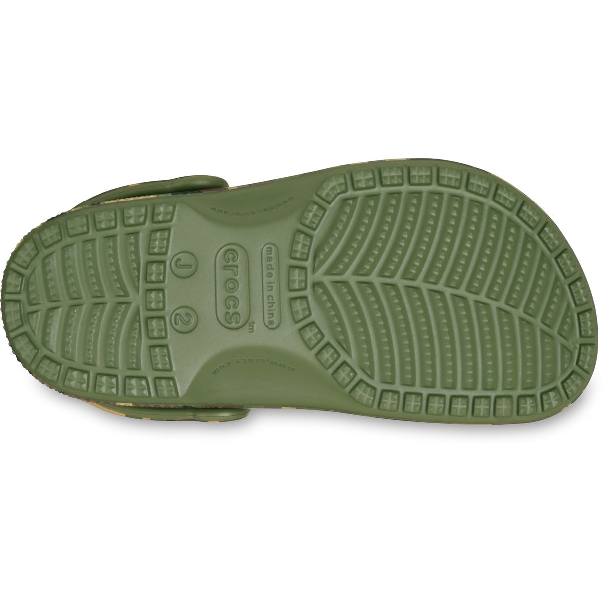 Crocs Army Green/Multi Classic Camouflage Clog