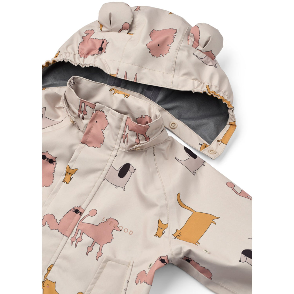 LIEWOOD Cats And Dogs / Sandy Manu Rainwear Set
