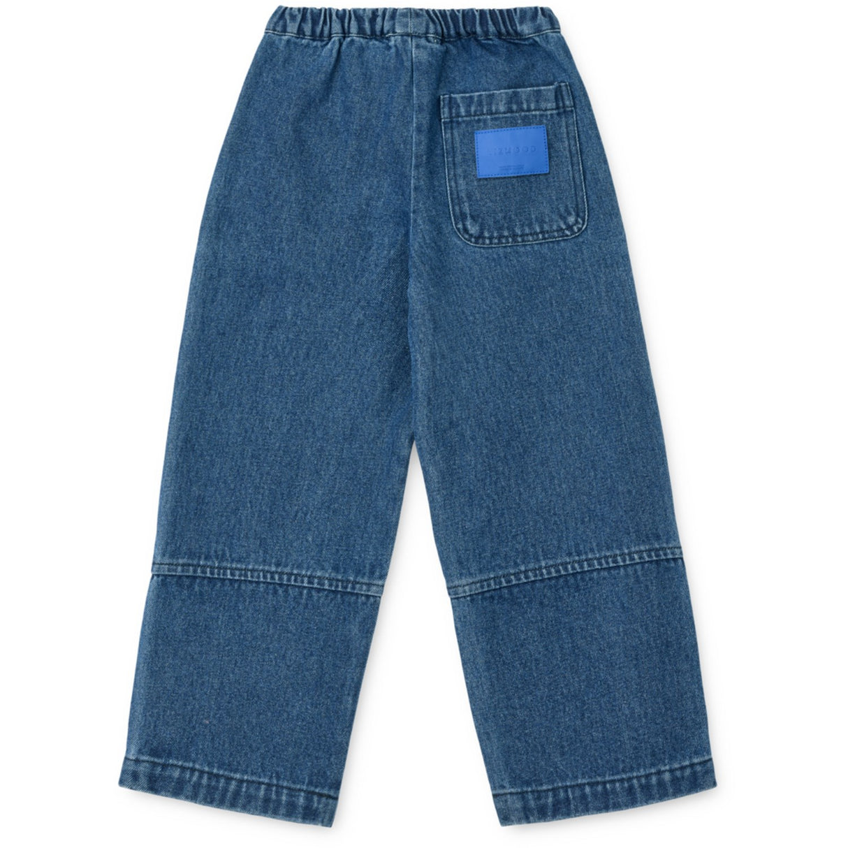 LIEWOOD Medium Blue Denim Cesar Placement Denim Pants