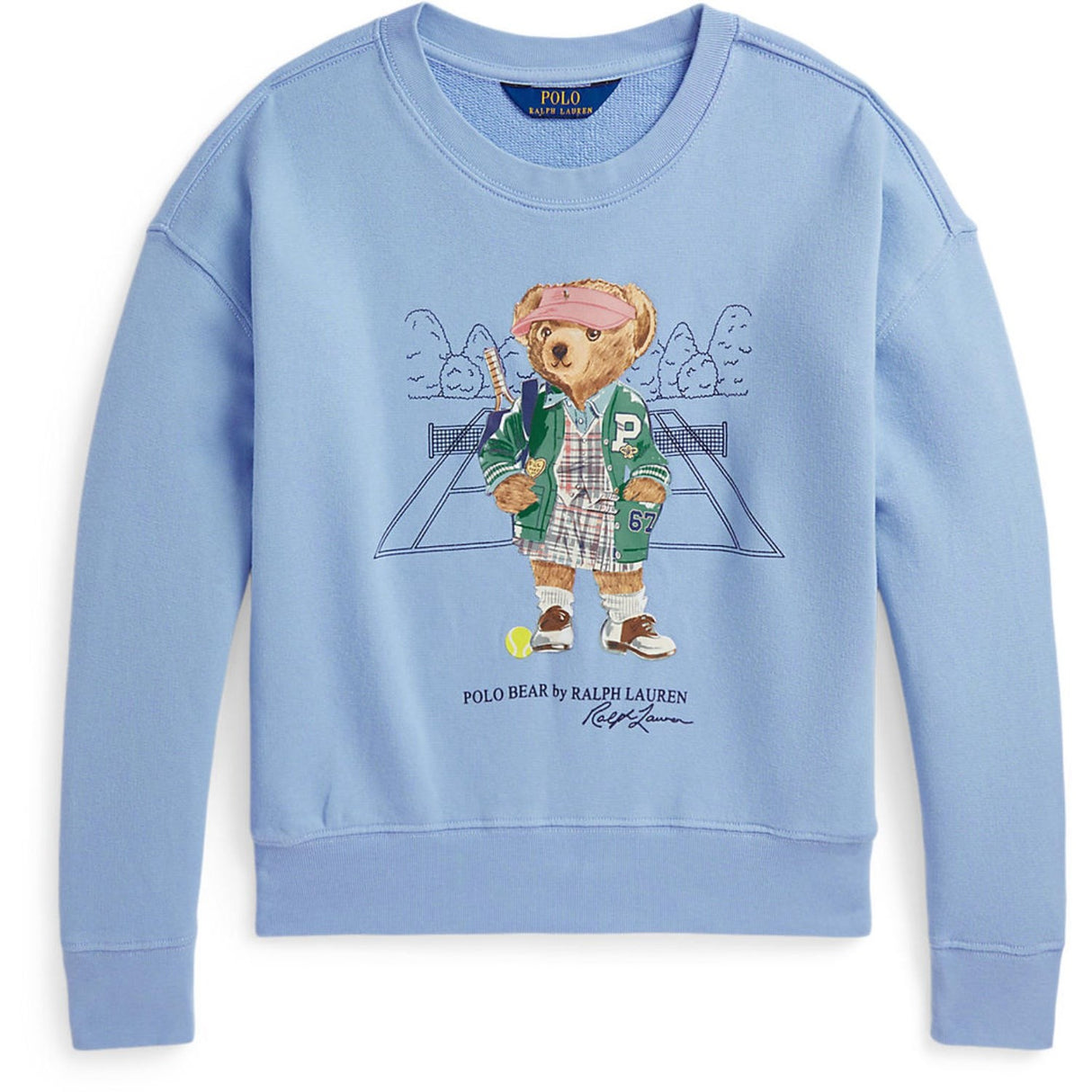 Polo Ralph Lauren Chambray Blue Bear Sweatshirt