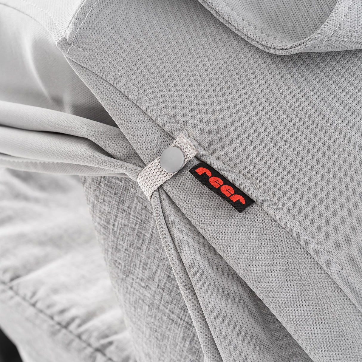 REER Grå ShineSafe - Markise Til Barnevognen