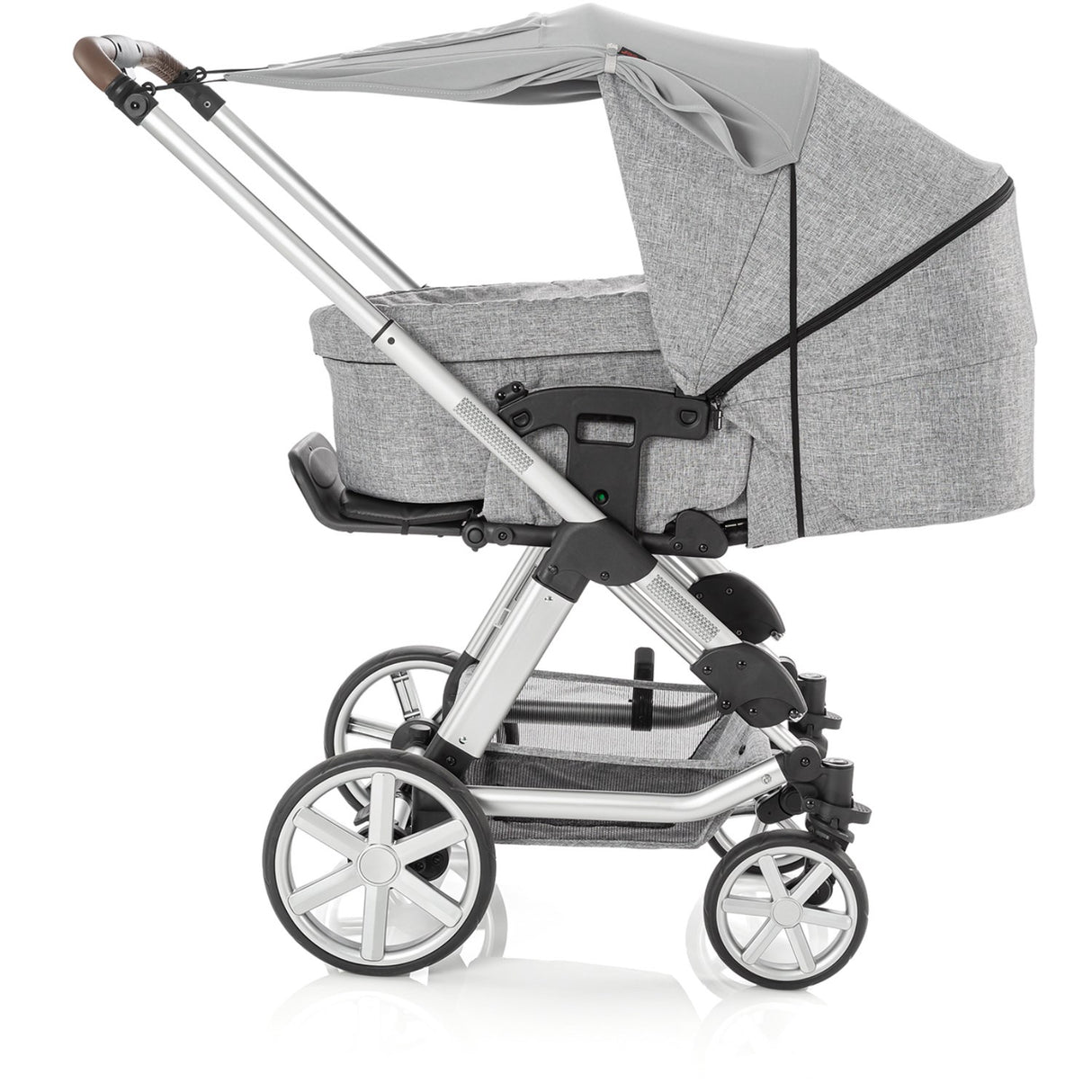 REER Grå ShineSafe - Markise Til Barnevognen