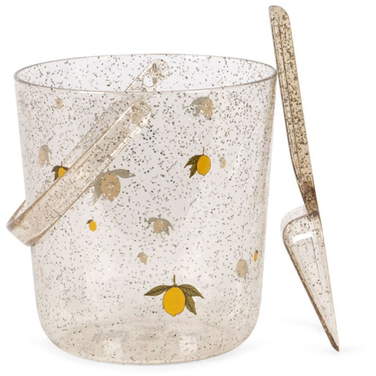 Konges Sløjd Lemon Glitter Bucket And Shovel Print