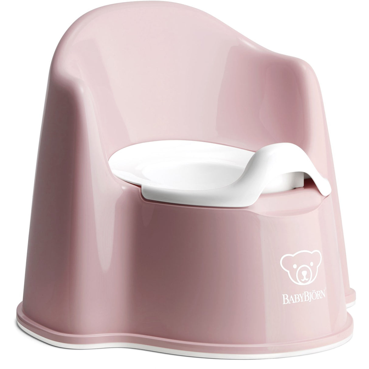 BabyBjörn Pink/White Potty