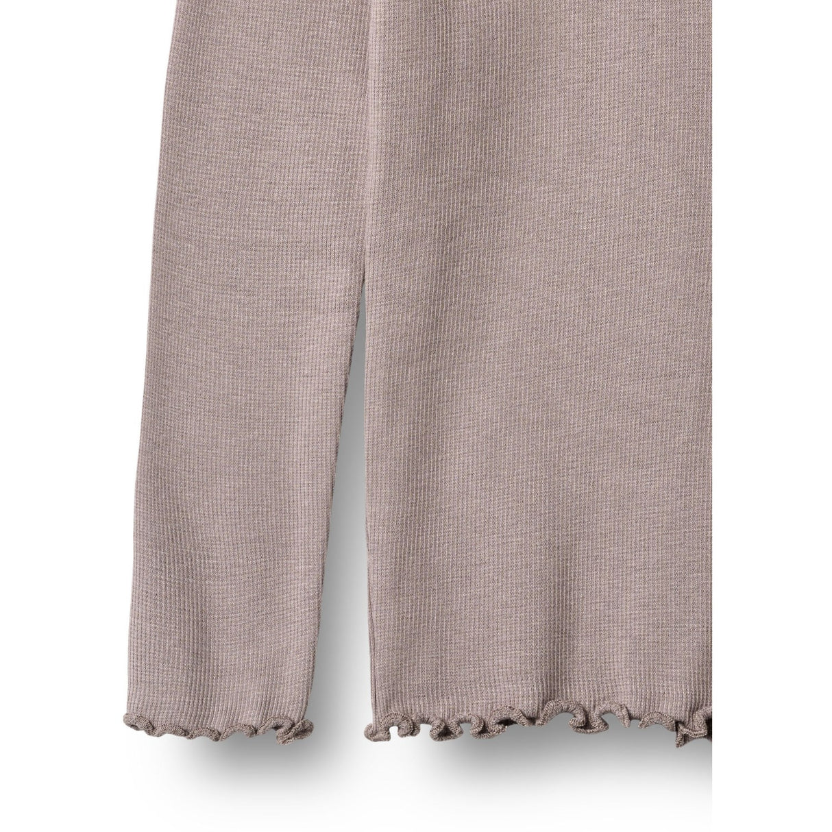 Wheat Dusty Purple Rib Blouse Reese