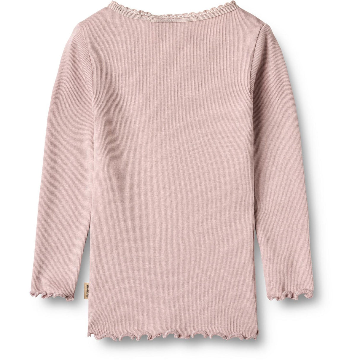 Wheat Soft Lilac Rib Blouse Reese
