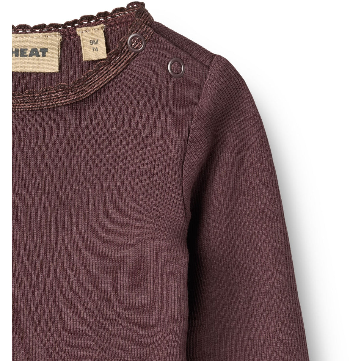 Wheat Fudge Rib Blouse Reese