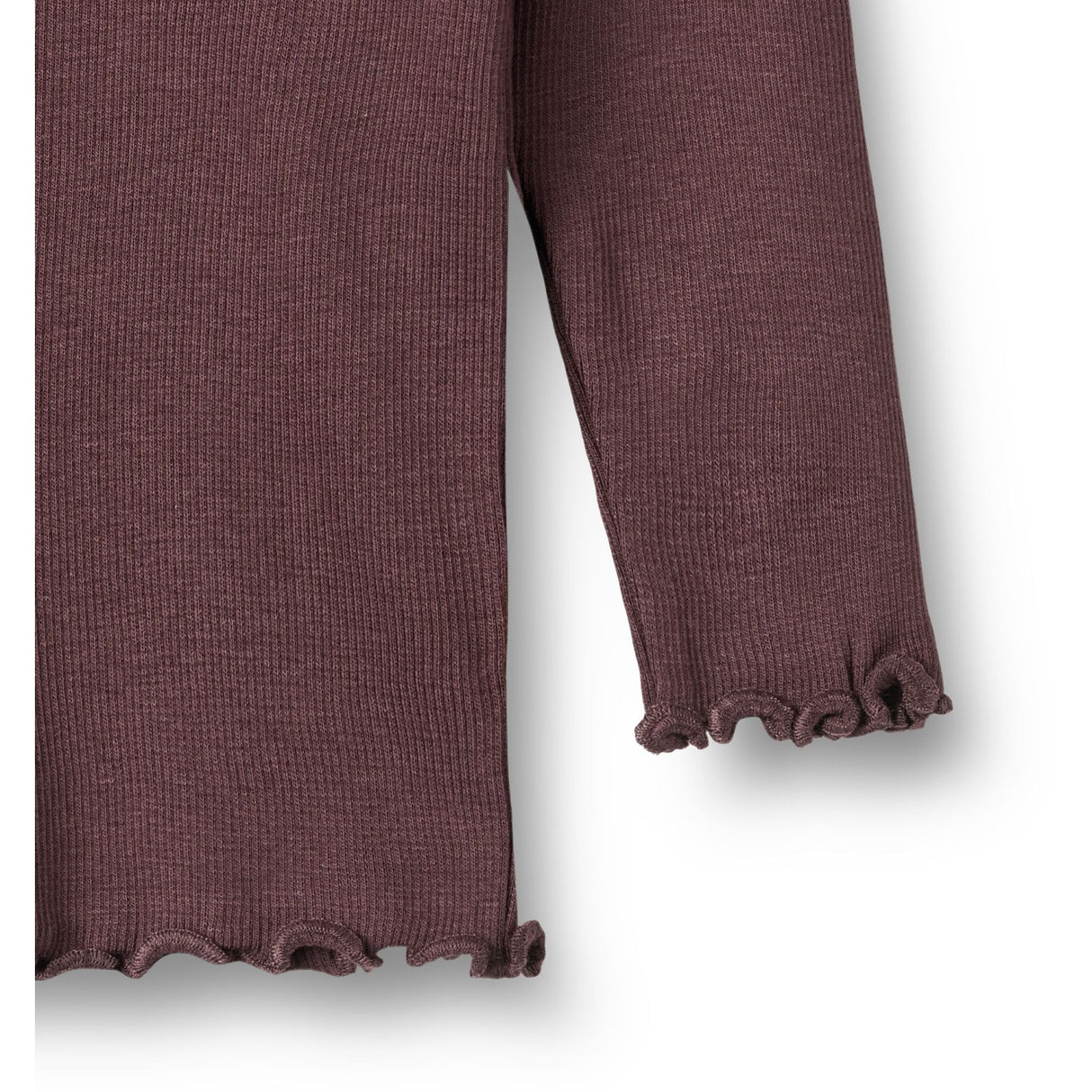 Wheat Fudge Rib Blouse Reese