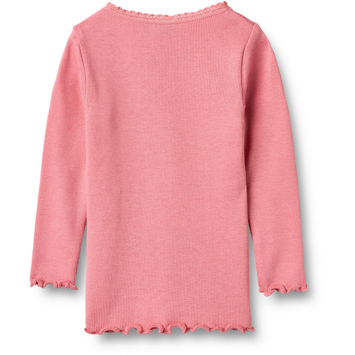 Wheat Soft Pink Rib Blouse Reese