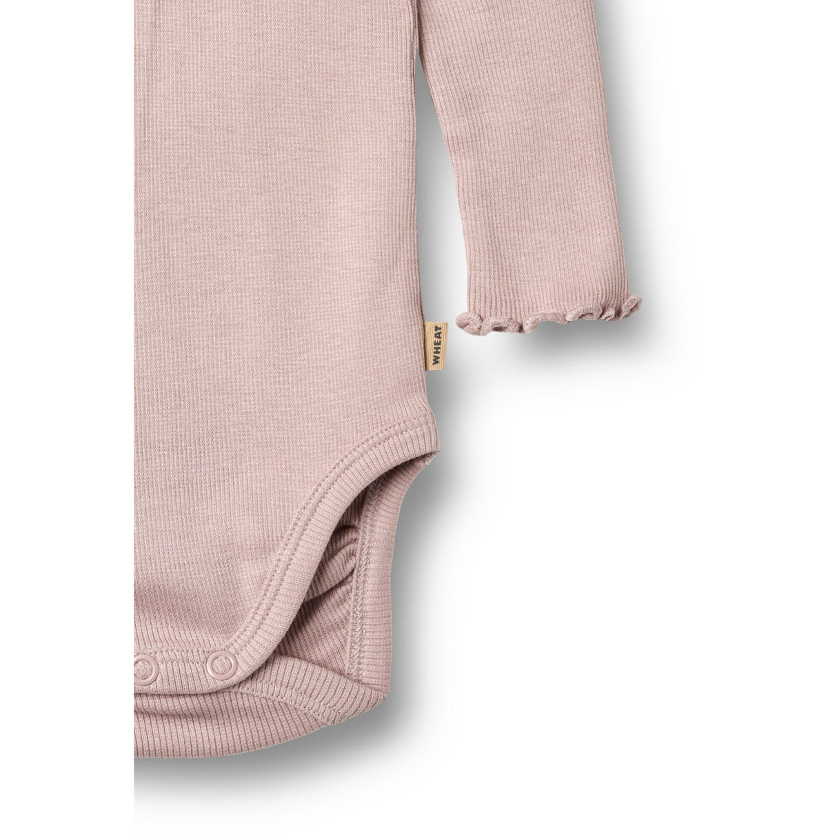 Wheat Soft Lilac Rib Body L/S Lotta