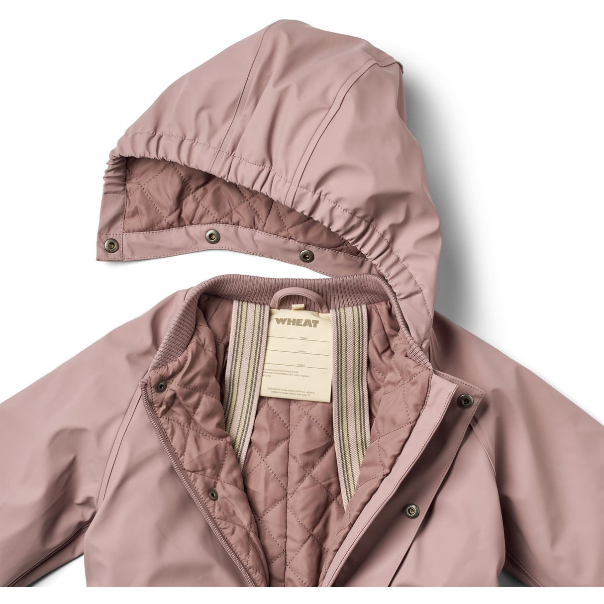 Wheat Dusty Lavender Thermo Rain Suit Aiko