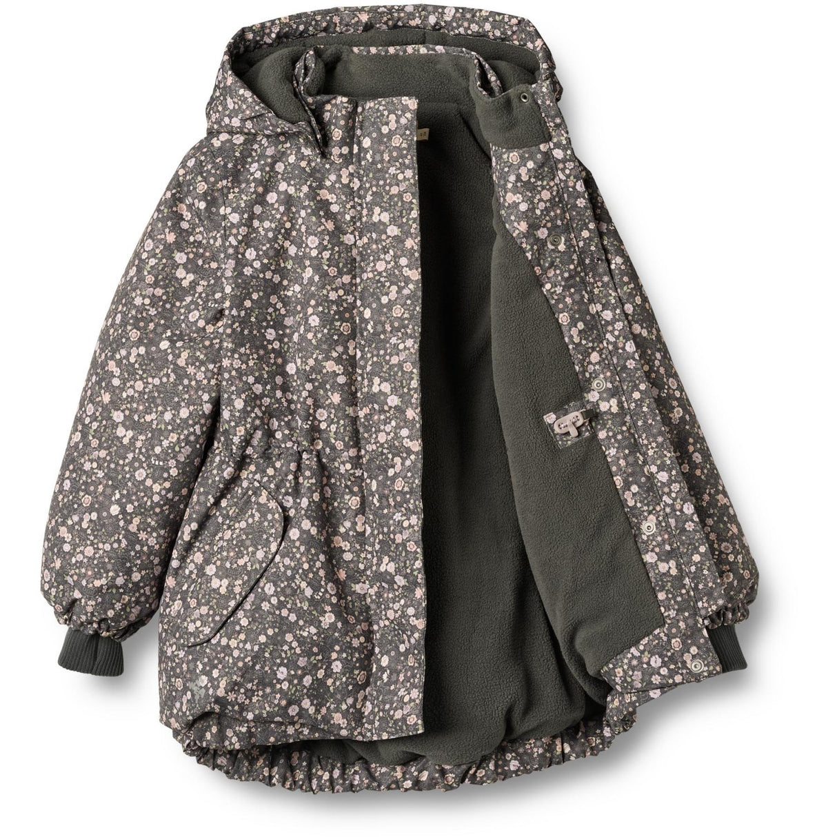 Wheat Black Sea Open Flowers Jacket Tove