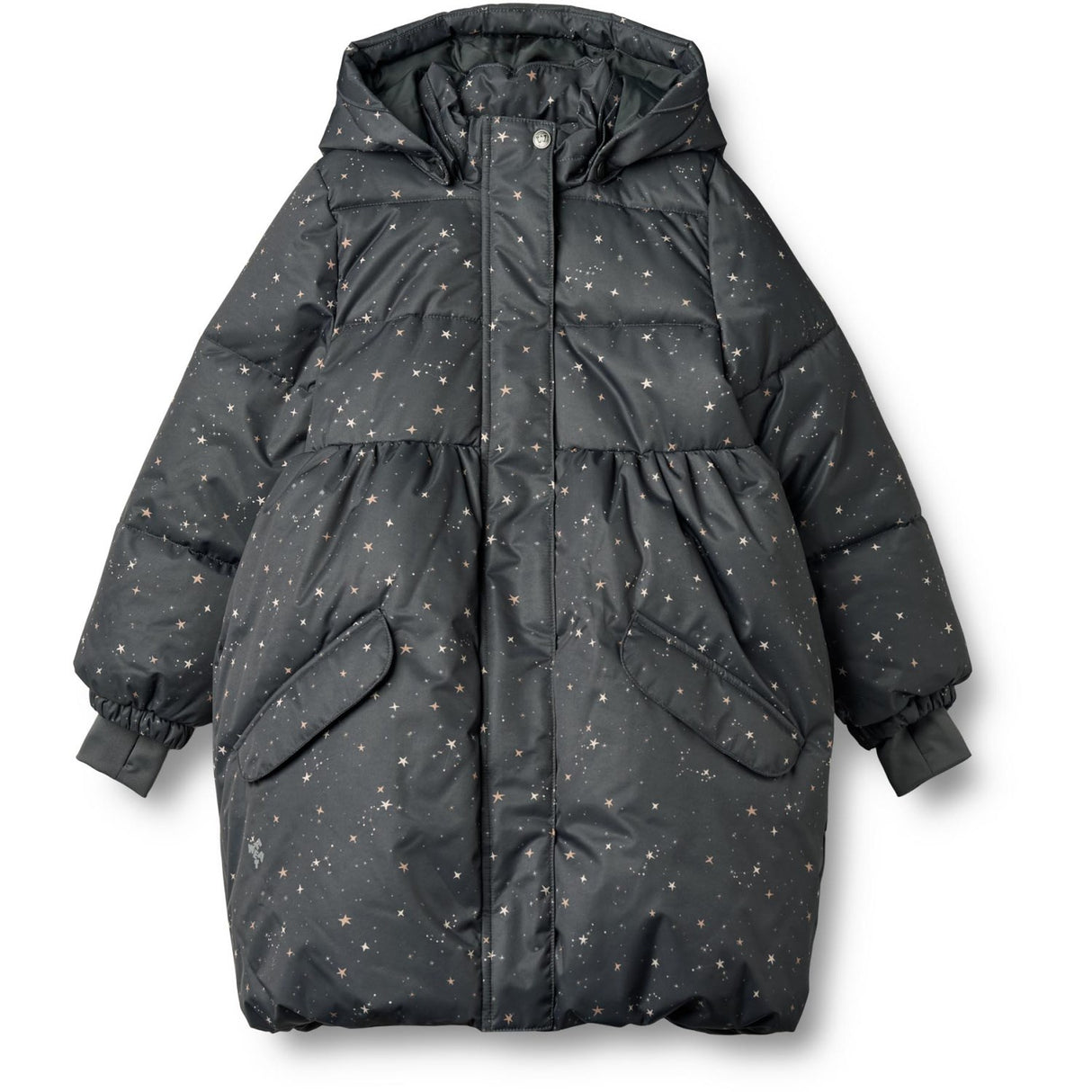 Wheat Black Sea Stars Puffer Coat Luna