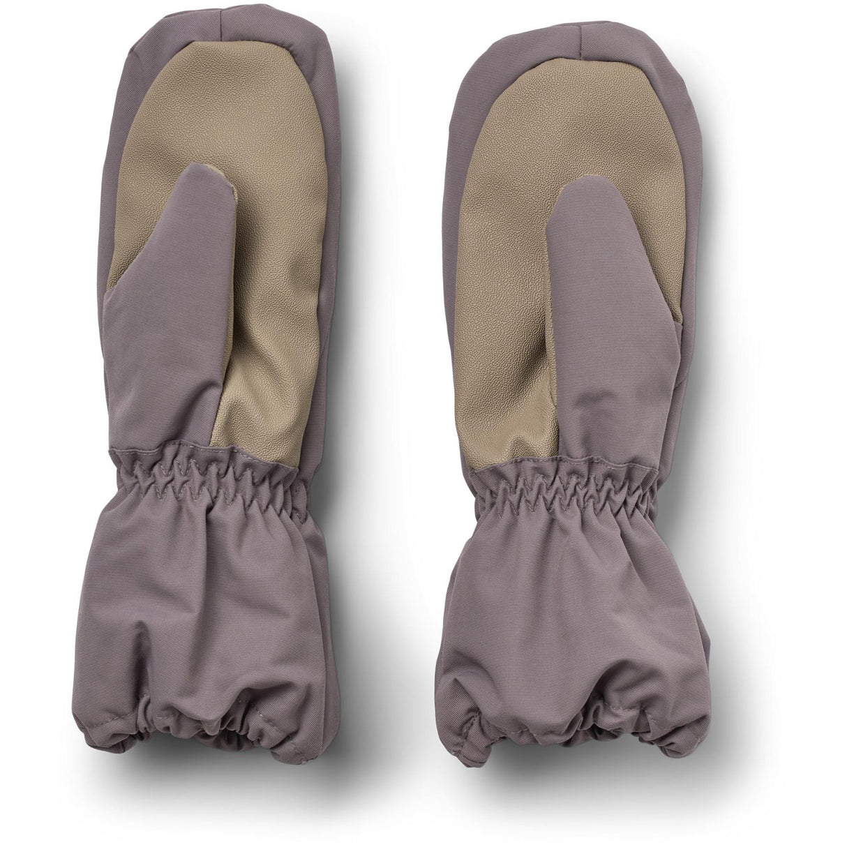 Wheat Purple Stone Mittens Monta