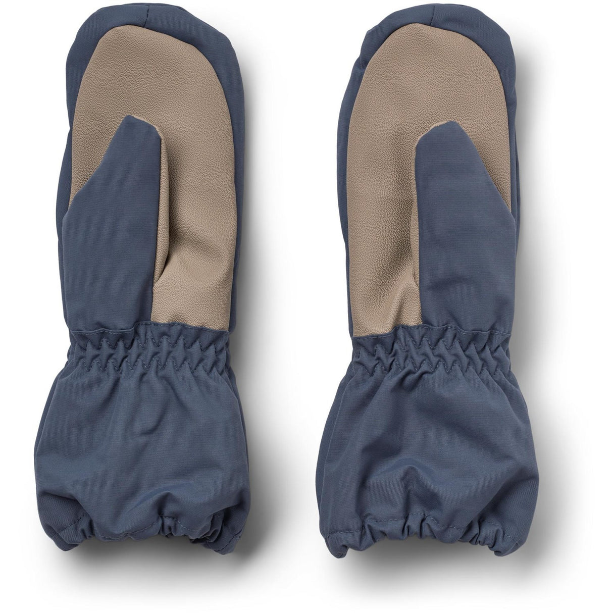 Wheat Greyblue Mittens Monta