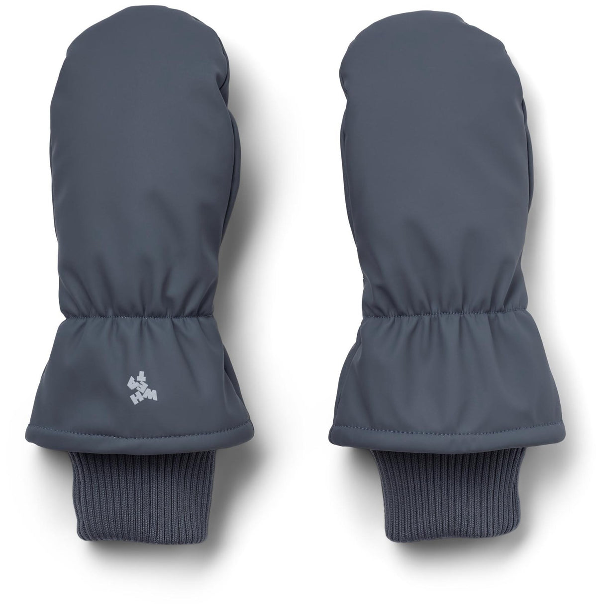 Wheat Greyblue Winter Mittens Stormy