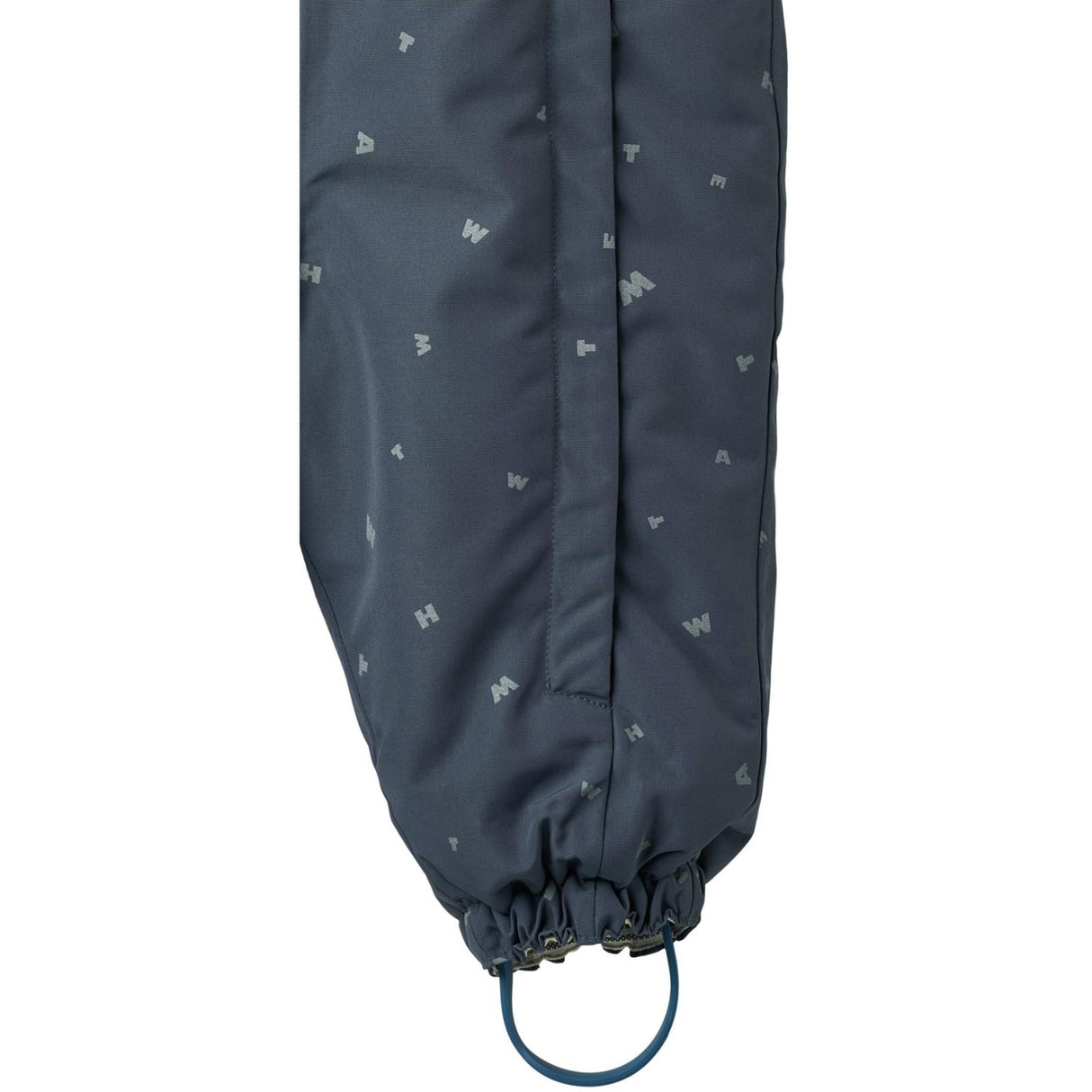 Wheat Greyblue Letters Snowsuit Adi