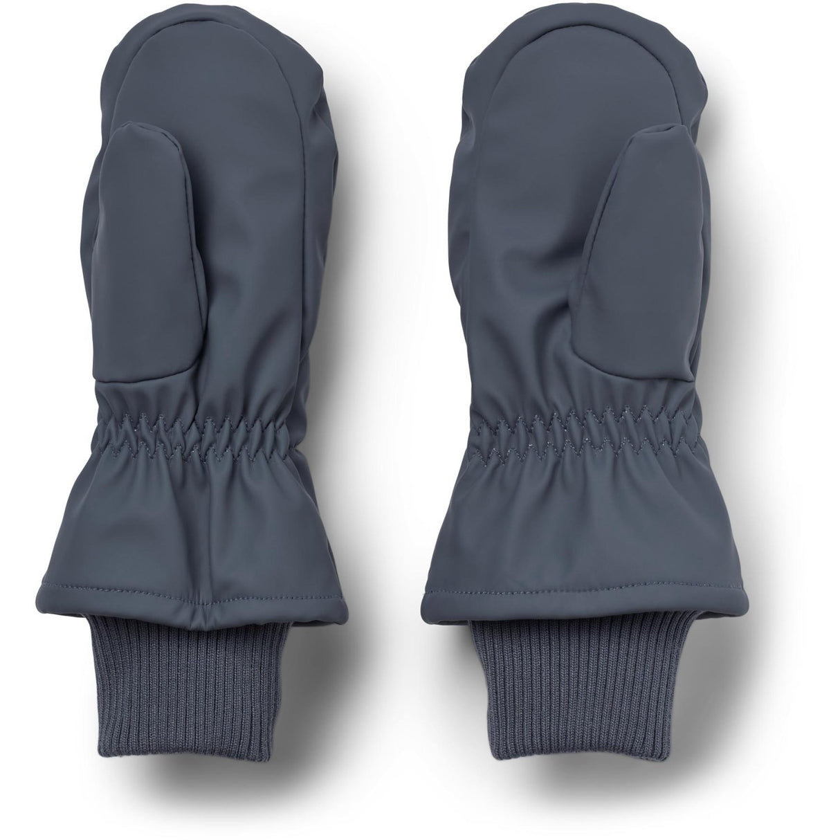 Wheat Greyblue Winter Mittens Stormy