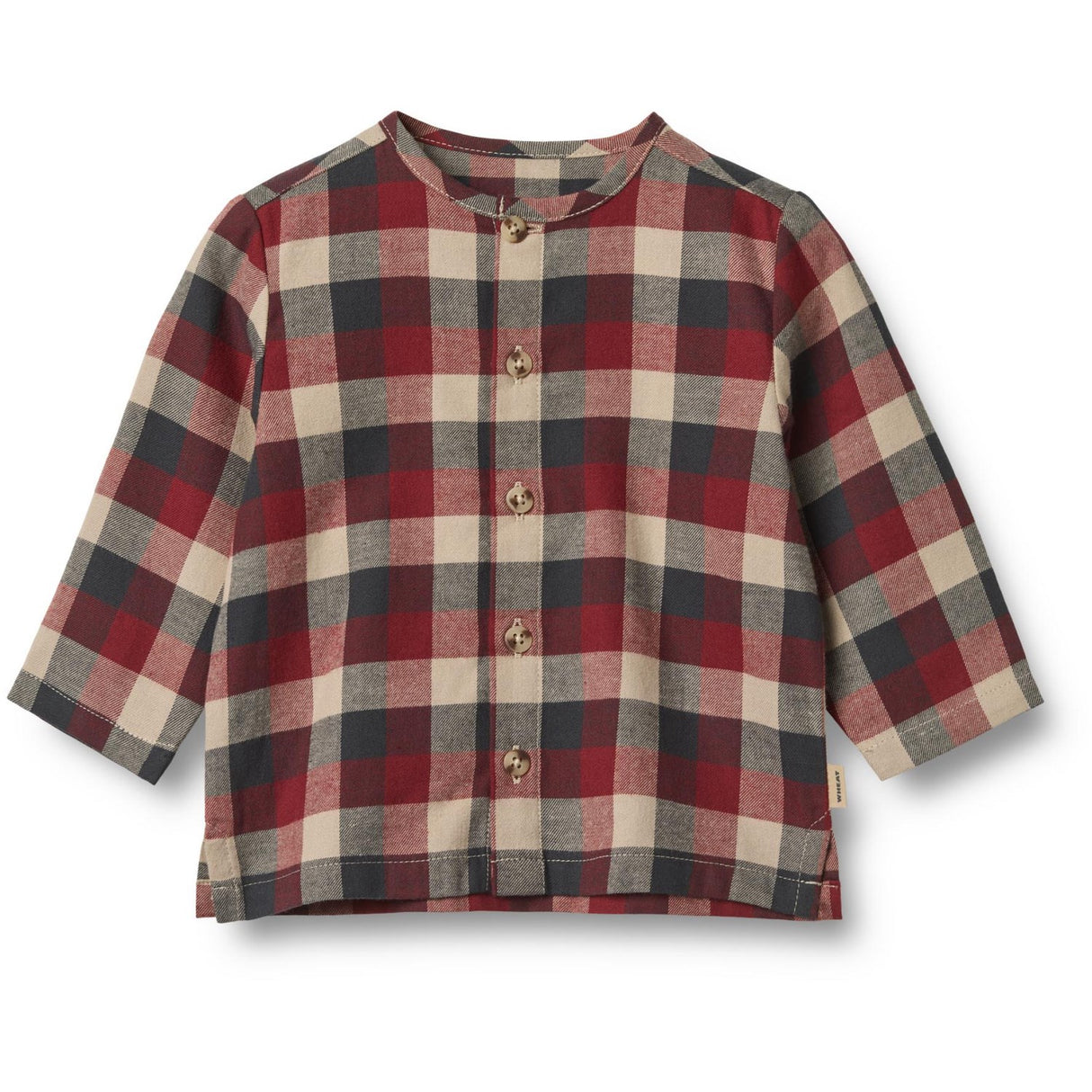 Wheat Red Blue Check Shirt Shelby