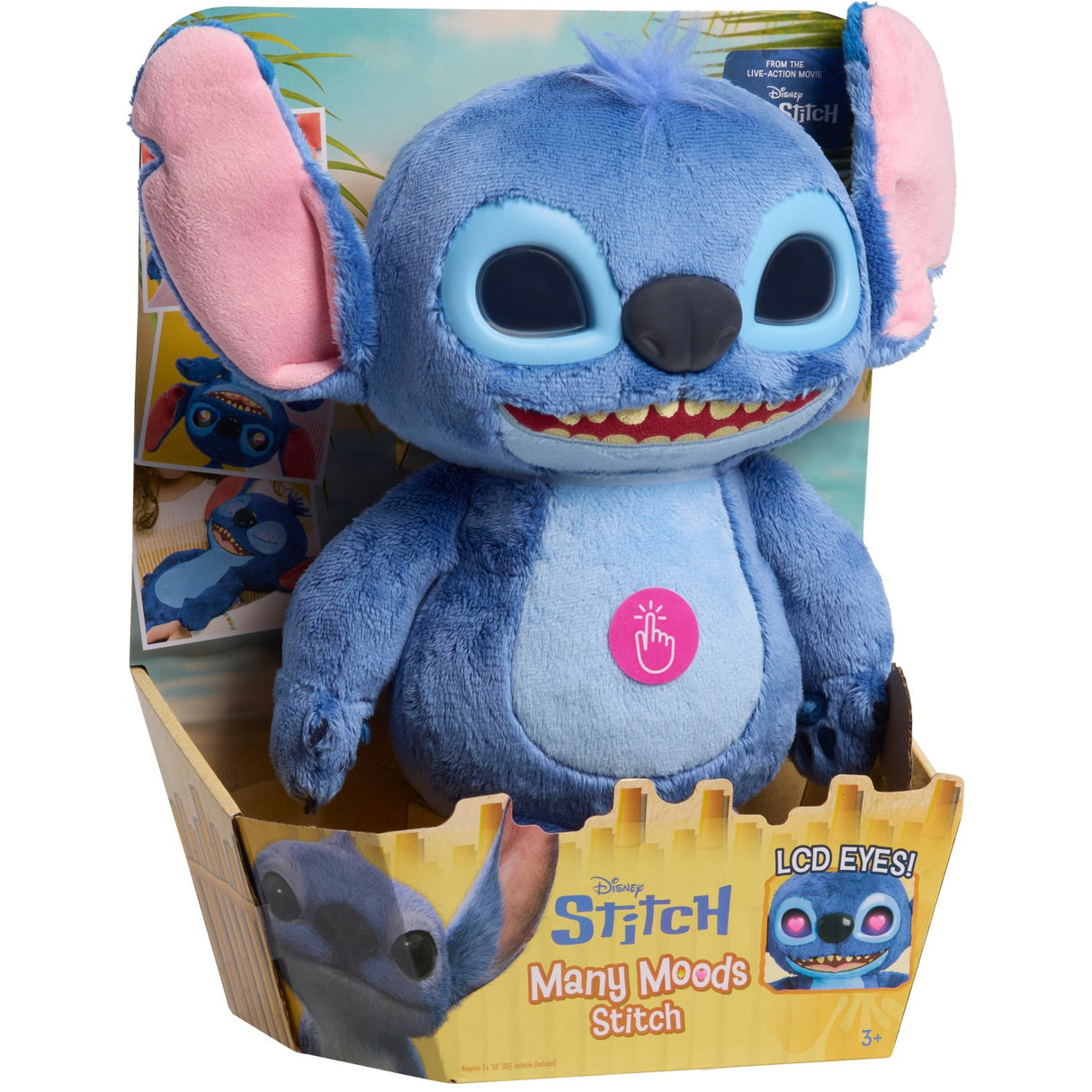 Disney Stitch Movie Emotive Eye Feature Plush 27 Cm