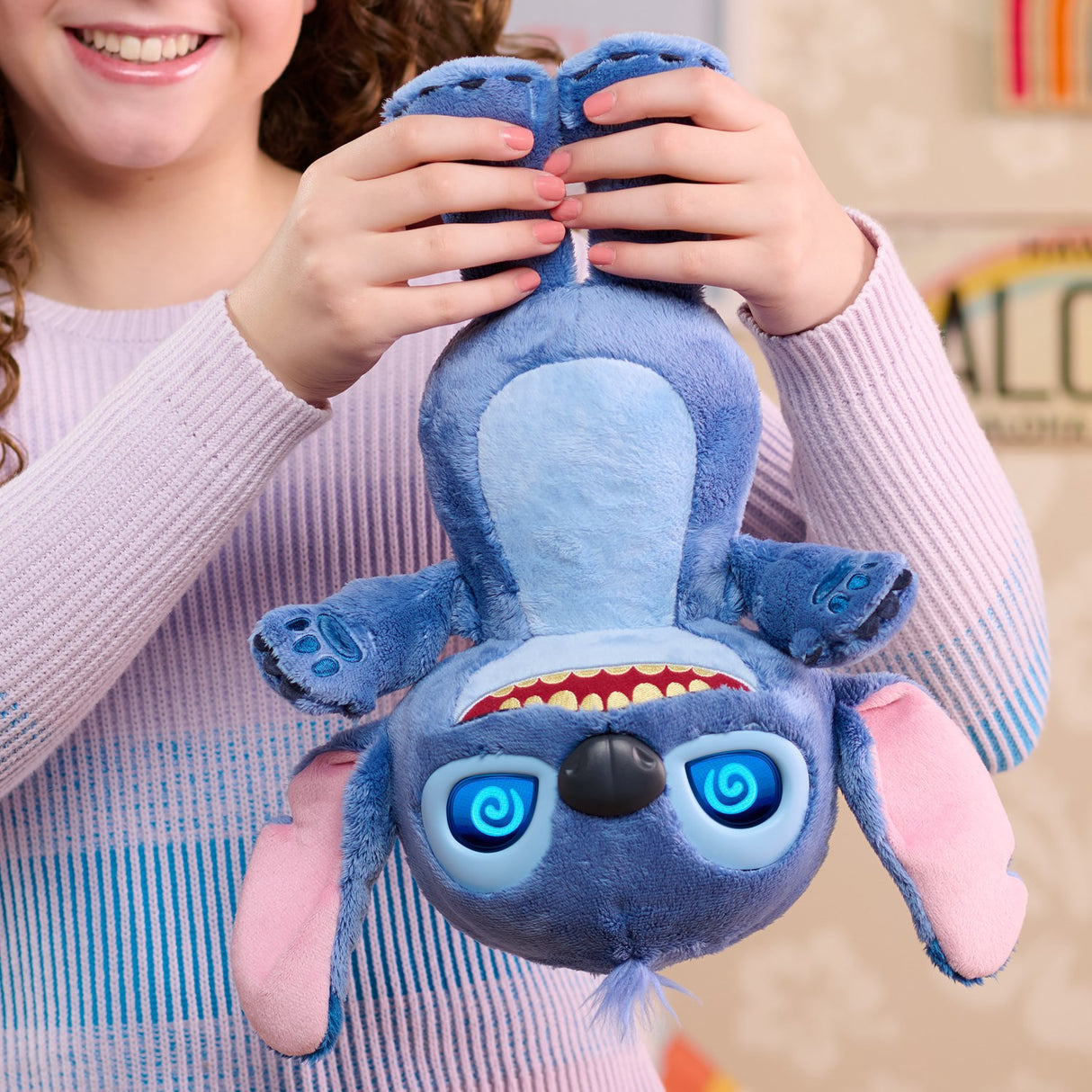 Disney Stitch Movie Emotive Eye Feature Plush 27 Cm