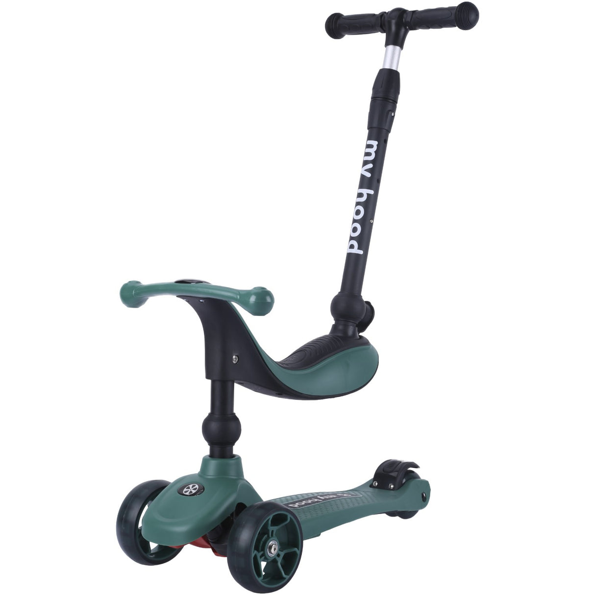 My Hood Dark Green Kick'N'Ride