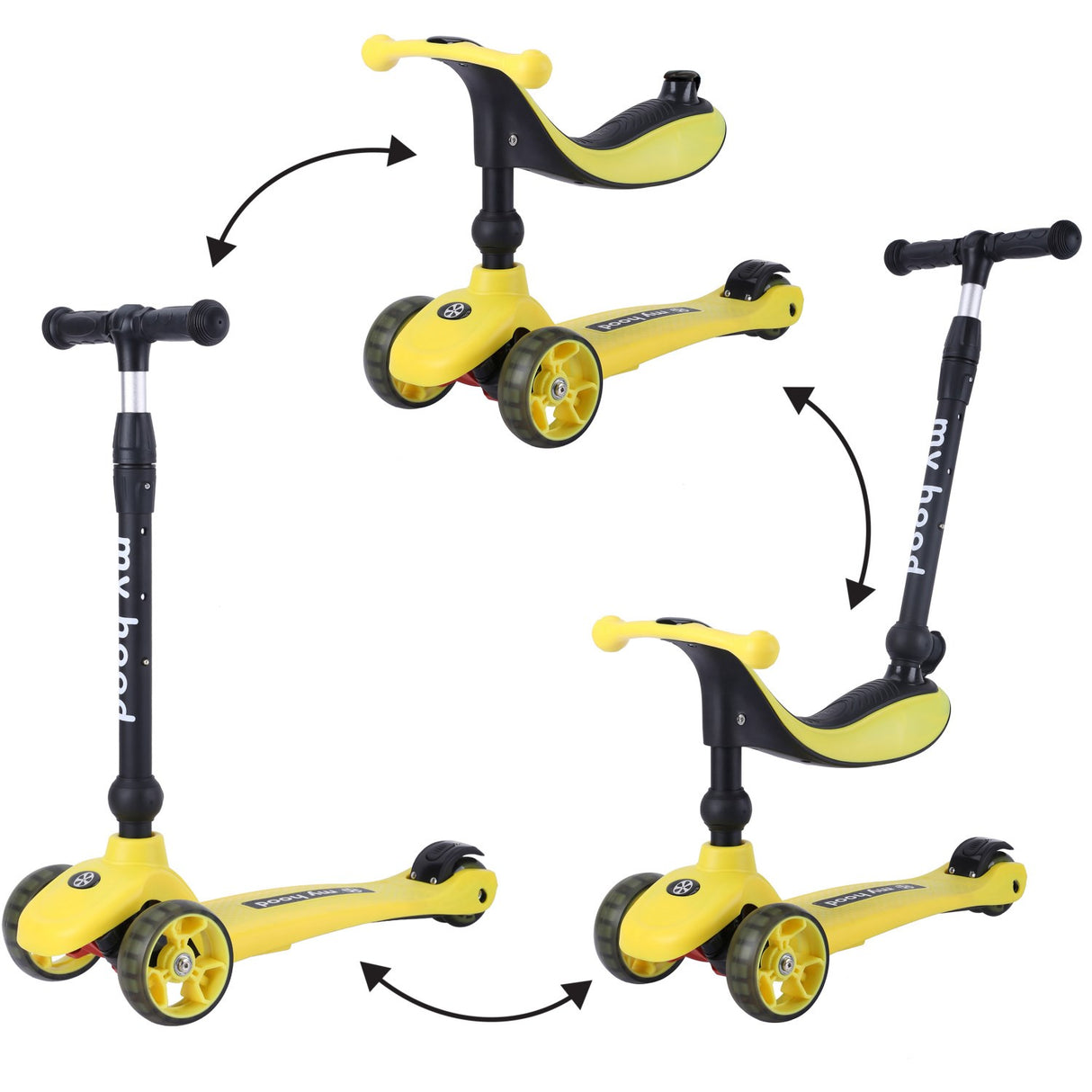 My Hood Yellow Kick'N'Ride