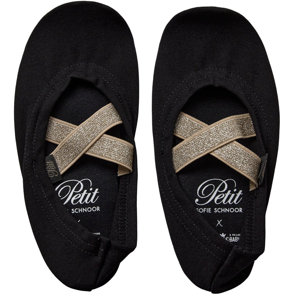 Sofie Schnoor x Luksusbaby Black Gym Shoe