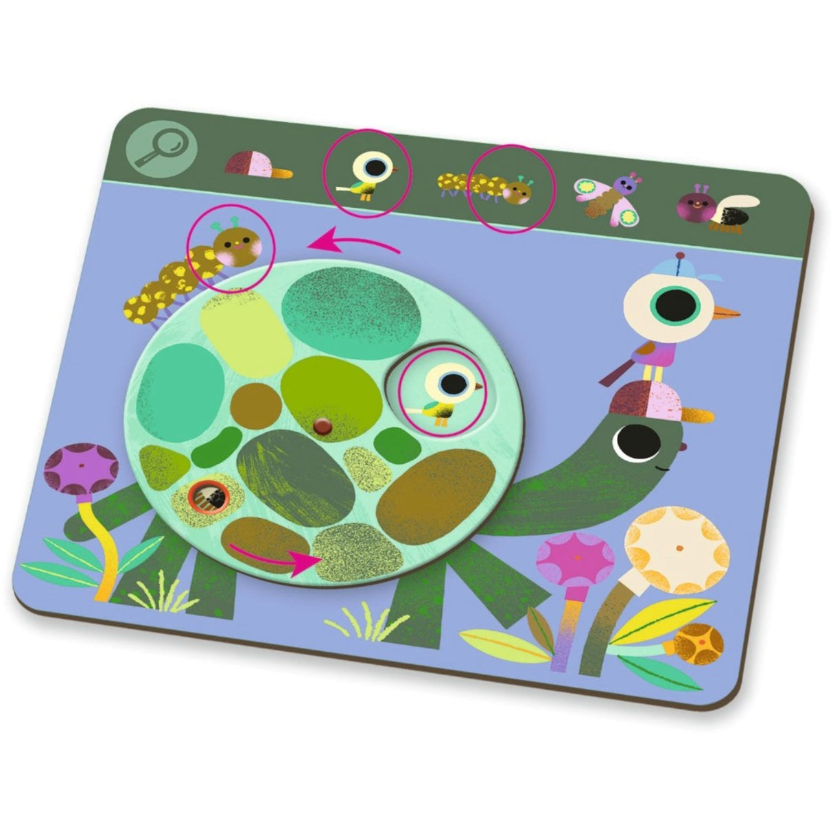 Djeco Find Og Drej, Savannen