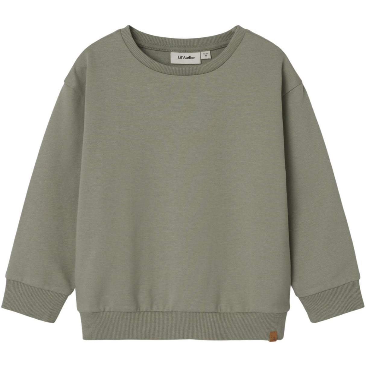 Lil'Atelier Seagrass Nmmomads Ls Loose Sweat Lil