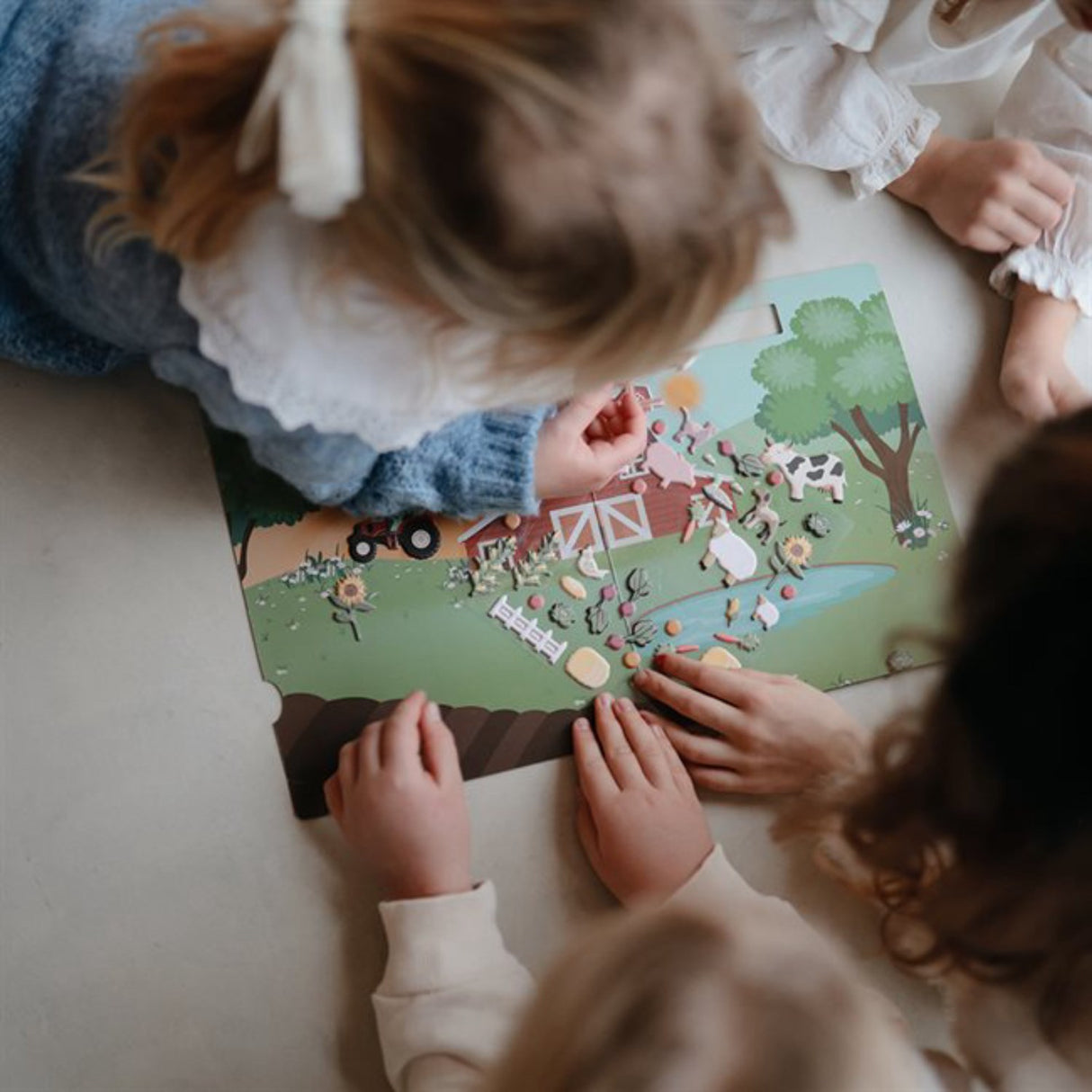 Mushie Farm Reusable Sticker Set